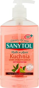 SANYTOL Mydło w płynie SANYTOL antybakteryjne do kuchni Grejpfrut i limonka 250 ml 1