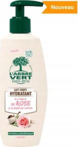 Larbre Vert Balsam do ciała L'ARBRE VERT Moisturizing Rose & Cotton Flowers 250 ml 1