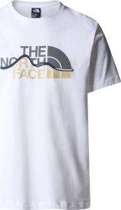 The North Face Koszulka The North Face M Mountain Line Tee męska : Kolor - Biały, Rozmiar - XL 1