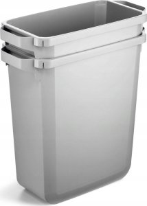 Kosz na śmieci Durable Durable Durabin 60, 60 L, Rectangular, White, 590 mm, 270 mm, 600 mm 10