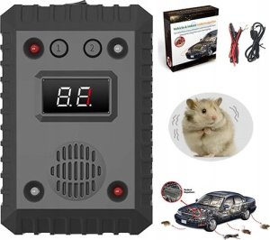 Farrot ultradźwiękowy odstraszacz gryzoni, garaż, dom, auto alarm, 12/24v 5