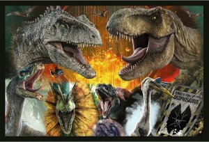 Trefl Puzzle Jurassic World Prehistoryczny świat 2x200 elementów 2