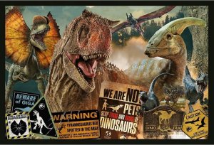 Trefl Puzzle Jurassic World Prehistoryczny świat 2x200 elementów 3