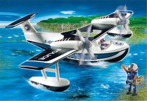 Playmobil Zestaw figurek City Action 4445 Wodolot policyjny 3