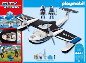 Playmobil Zestaw figurek City Action 4445 Wodolot policyjny 4