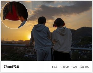 Obiektyw Ulanzi Obiektyw Ulanzi 27mm 27 F2.8 Autofocus AF do Aparatów APS-C SONY E / E-mount / F169 8