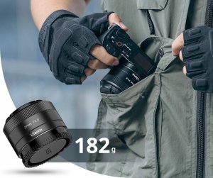 Obiektyw Ulanzi Obiektyw Ulanzi 27mm 27 F2.8 Autofocus AF do Aparatów APS-C SONY E / E-mount / F169 9