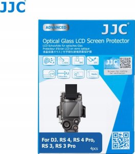 Osłona na obiektyw JJC 4x Szkło Osłona na Ekran Monitor LCD do Gimbala DJI RS3 RS4 RS 3 4 PRO / GSP-DJRS3PK4 3