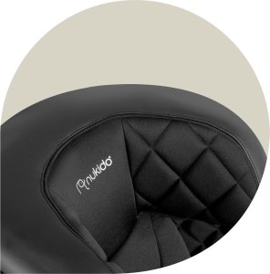 Fotelik samochodowy Ricokids Fotelik samochodowy Nukido Louis czarny 15-36 kg ISOFIX 4