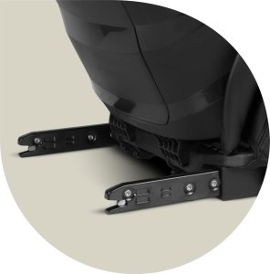 Fotelik samochodowy Ricokids Fotelik samochodowy Nukido Louis czarny 15-36 kg ISOFIX 5