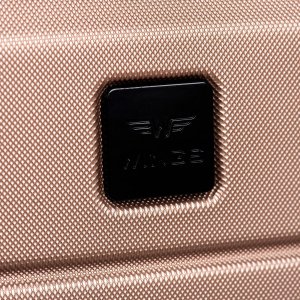 Wings Wings zestaw 4 walizek podróżnych serii GAN01 L,M,S,XS szampański 5