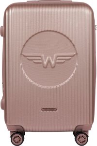 Wings Wings zestaw 3 walizek podróżnych serii SWL03 model SWALLOW L,M,S Rose Gold 3