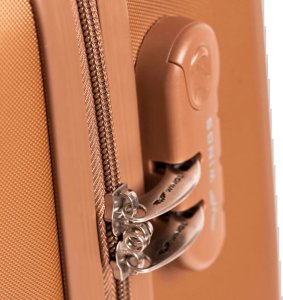 Wings Wings zestaw 3 walizek podróżnych serii SWL03 model SWALLOW L,M,S Rose Gold 5