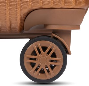 Wings Wings zestaw 3 walizek podróżnych serii SWL03 model SWALLOW L,M,S Rose Gold 6