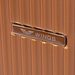 Wings Wings zestaw 3 walizek podróżnych serii SWL03 model SWALLOW L,M,S Rose Gold 7