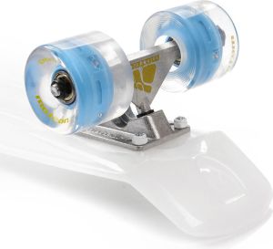 Deskorolka Meteor PLASTIKOWA Z KÓŁKAMI LED transparent 2