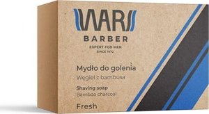 Miraculum  Wars Barber Mydło do golenia Fresh - z węglem z bambusa 80g 1