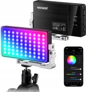 Lampa studyjna Neewer Panel świetlny Neewer SL90 Pro LED RGB 12W 2500-10000K 1