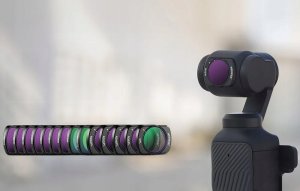 Neewer Zestaw filtrów do DJI Osmo Pocket 3 FL-P10 (ND8~1000,LPR,MIST1/4 ,CPL,ND8/PL~ND64/PL 3