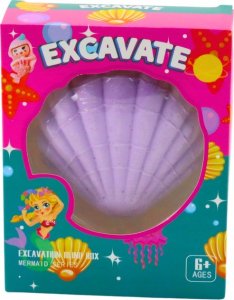 LeanToys Zestaw Archeologiczny Syrenka W Muszelce Dłuto Pędzelek 2