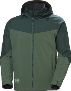 Kurtka męska Helly Hansen Jacket HELLY HANSEN Oxford Softshell, green 4XL 1