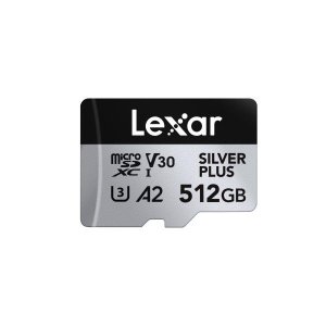 Karta Lexar Professional Silver Plus MicroSDXC 512 GB Class 10 UHS-I/U3 A2 V30 (LMSSIPL512G-BNANG) 1