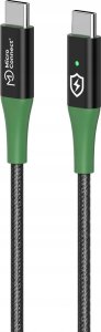 Kabel USB MicroConnect Microconnect MC-SMART USB-C-C-02 kabel USB USB 2.0 2 m USB C Czarny, Zielony 1