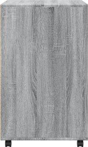 vidaXL vidaXL Szafka na kółkach, szary dąb sonoma, 60x48x81 cm 5