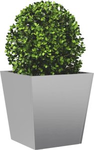 vidaXL Donica ogrodowa, 40x40x40 cm, galwanizowana stal 3