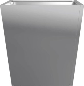 vidaXL Donica ogrodowa, 40x40x40 cm, galwanizowana stal 5