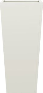 vidaXL vidaXL Donice ogrodowe, 2 szt., białe, 35x35x75 cm, stalowe 5