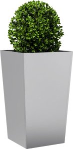 vidaXL vidaXL Donica ogrodowa, 45x45x75 cm, stal galwanizowana 3