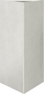 vidaXL vidaXL Donica ogrodowa, trójkątna, 40x34,5x70 cm, stal nierdzewna 2