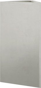 vidaXL vidaXL Donica ogrodowa, trójkątna, 40x34,5x70 cm, stal nierdzewna 6