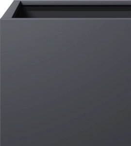 vidaXL vidaXL Donice ogrodowe, 2 szt., antracytowe, 30x30x30 cm, stalowe 9