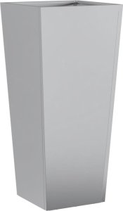 vidaXL Donica ogrodowa, 35x35x75 cm, stal ocynkowana 2