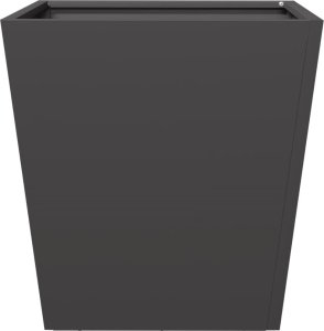 vidaXL vidaXL Donica ogrodowa, czarna, 40x40x40 cm, stalowa 4