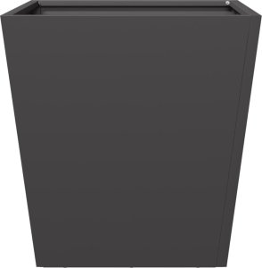 vidaXL vidaXL Donica ogrodowa, czarna, 40x40x40 cm, stalowa 5