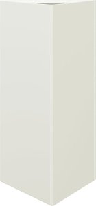 vidaXL vidaXL Donice ogrodowe, 2 szt., białe, trójkątne, 40x34,5x70 cm, stal 5