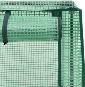 vidaXL vidaXL Podwyższona donica ze szklarnią, wygląd rattanu, 120x40x123 cm 7