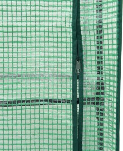 vidaXL vidaXL Podwyższona donica ze szklarnią, wygląd rattanu, 120x40x123 cm 8