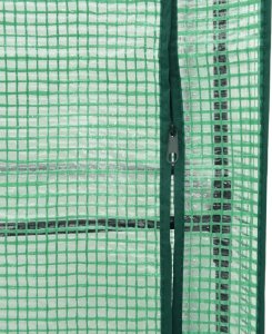 vidaXL vidaXL Podwyższona donica ze szklarnią, wygląd rattanu, 40x40x139 cm 8