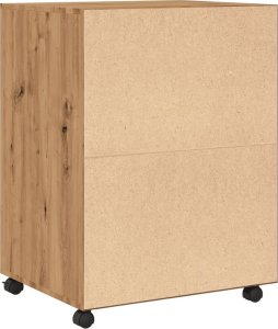 vidaXL vidaXL Szafka na kółkach, dąb artisian, 60x48x81 cm 6