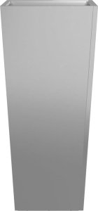 vidaXL Donice ogrodowe, 2 szt., 35x35x75 cm, galwanizowana stal 6