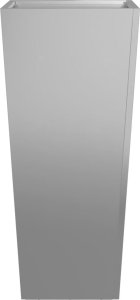 vidaXL Donice ogrodowe, 2 szt., 35x35x75 cm, galwanizowana stal 7