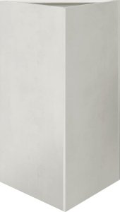 vidaXL vidaXL Donice ogrodowe, 2 szt., trójkątne, 50x43x75cm, stal nierdzewna 5