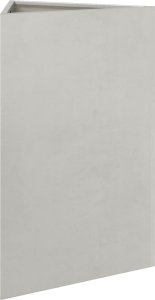 vidaXL vidaXL Donice ogrodowe, 2 szt., trójkątne, 50x43x75cm, stal nierdzewna 6