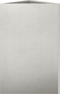 vidaXL vidaXL Donice ogrodowe, 2 szt., trójkątne, 50x43x75cm, stal nierdzewna 7