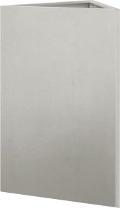 vidaXL vidaXL Donice ogrodowe, 2 szt., trójkątne, 50x43x75cm, stal nierdzewna 8