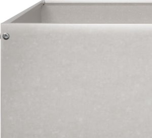 vidaXL vidaXL Podwyższona donica, 100x100x26 cm, stal nierdzewna 7